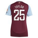 aston villa wsl adidas home shirt 2024-25 – womens with taylor 25 printing Collection - Official Aston Villa Shirts & Jerseys
