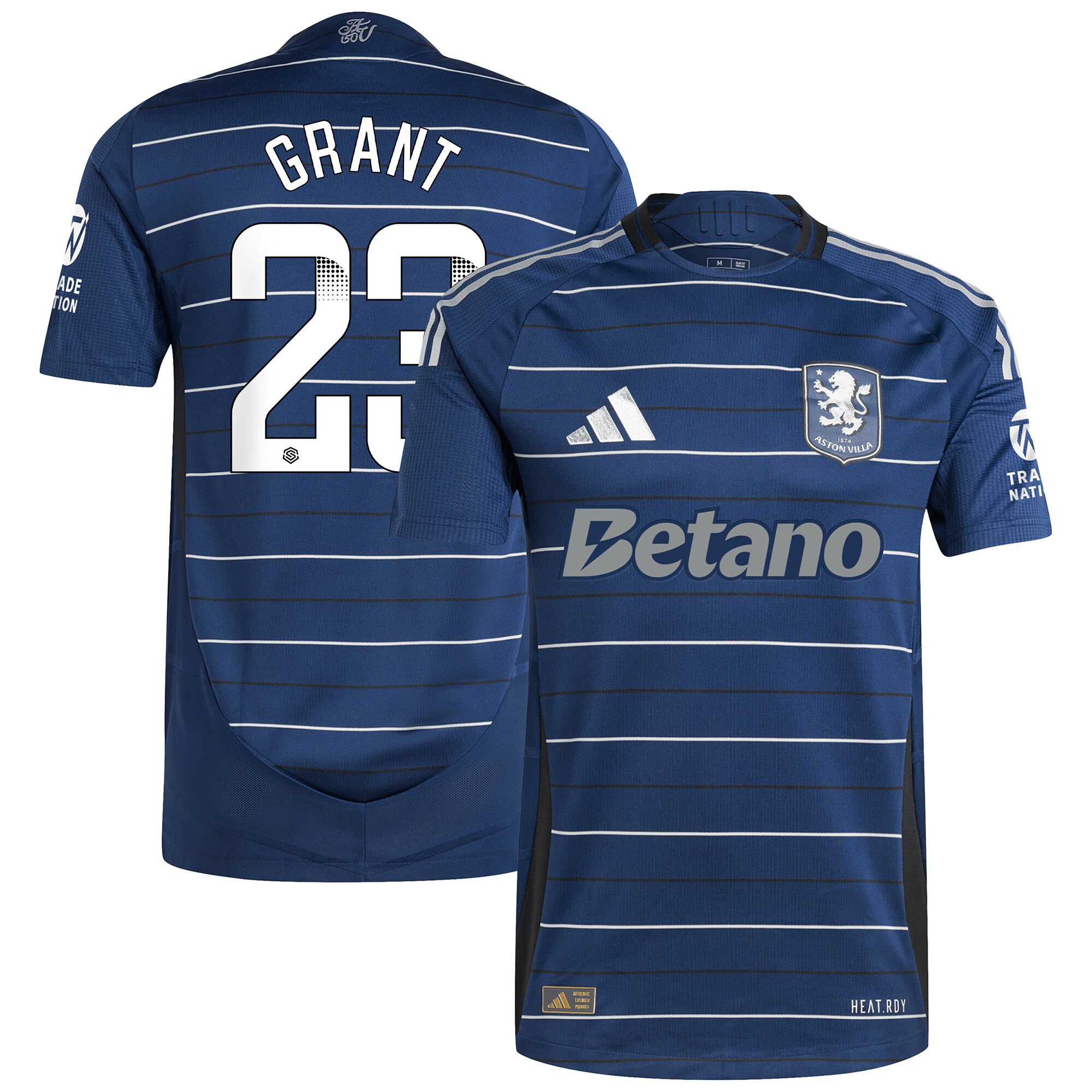 aston villa wsl adidas third authentic shirt 2024-25 with grant 23 printing Collection - Official Aston Villa Shirts & Jerseys