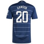 aston villa wsl adidas third authentic shirt 2024-25 with hanson 20 printing Collection - Official Aston Villa Shirts & Jerseys
