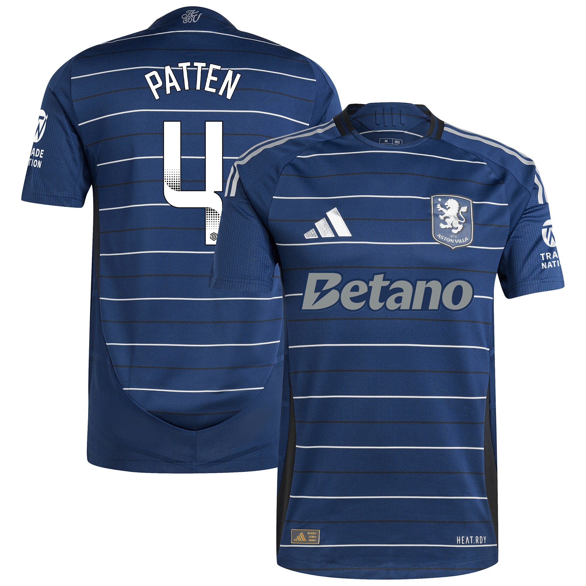 aston villa wsl adidas third authentic shirt 2024-25 with patten 4 printing Collection - Official Aston Villa Shirts & Jerseys