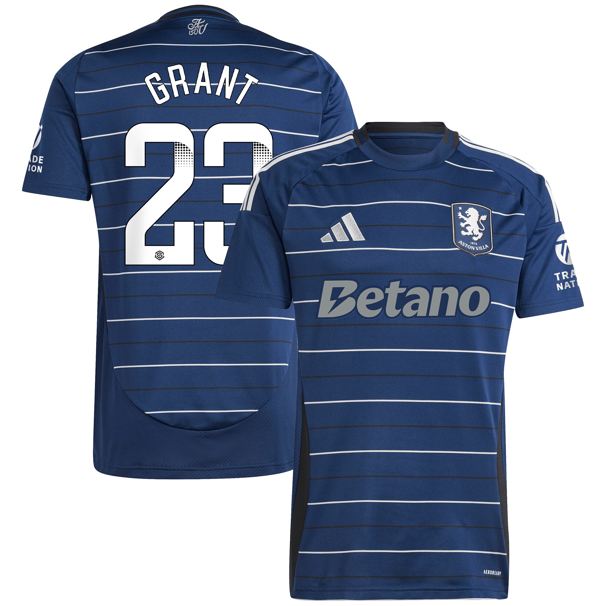 aston villa wsl adidas third shirt 2024-25 with grant 23 printing Collection - Official Aston Villa Shirts & Jerseys