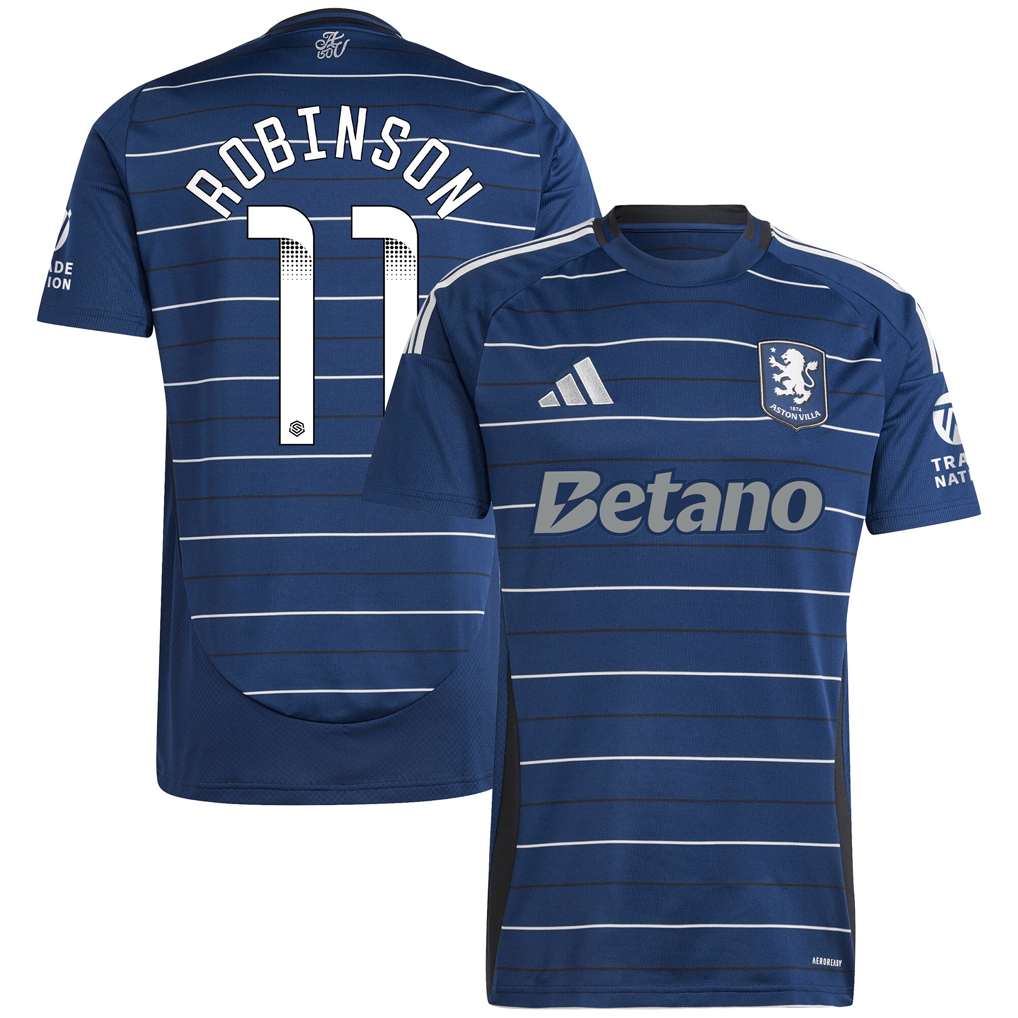 aston villa wsl adidas third shirt 2024-25 with robinson 11 printing Collection - Official Aston Villa Shirts & Jerseys