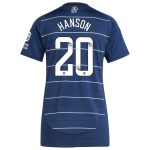aston villa wsl adidas third shirt 2024-25 – womens with hanson 20 printing Collection - Official Aston Villa Shirts & Jerseys