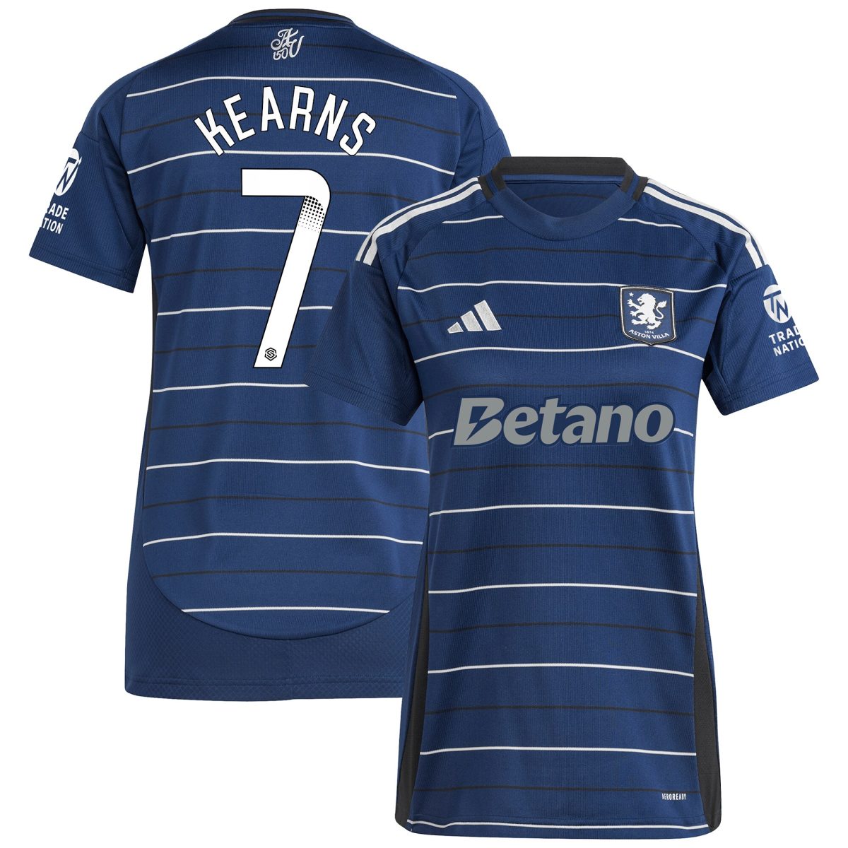 aston villa wsl adidas third shirt 2024-25 – womens with kearns 7 printing Collection - Official Aston Villa Shirts & Jerseys
