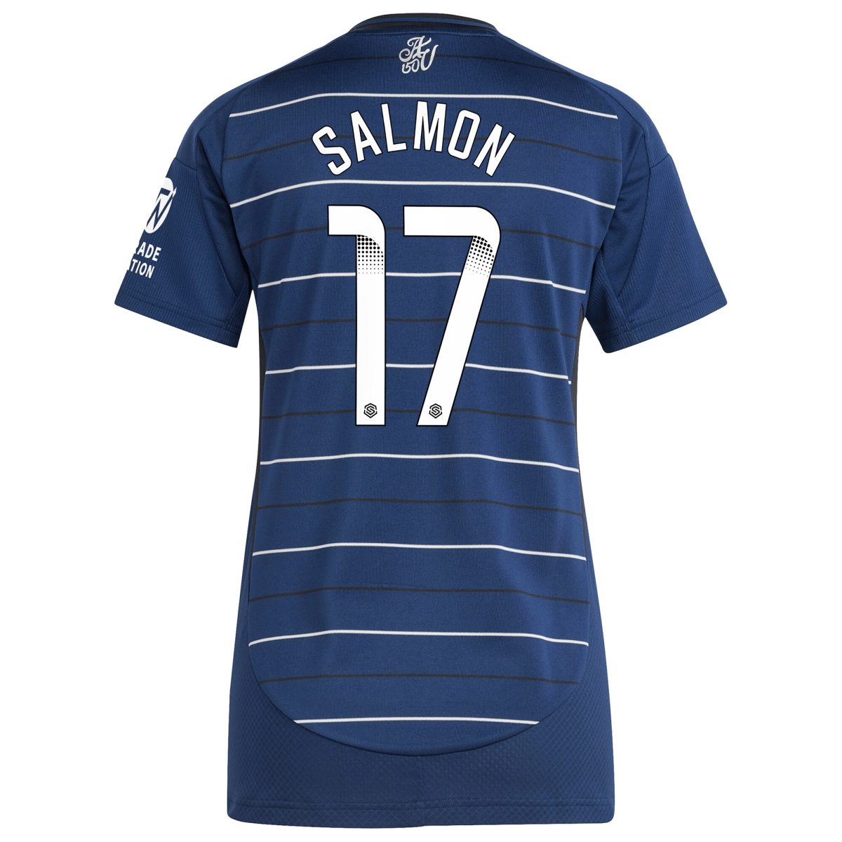 aston villa wsl adidas third shirt 2024-25 – womens with salmon 17 printing Collection - Official Aston Villa Shirts & Jerseys