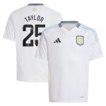 aston villa wsl away shirt 2024-25 – kids with taylor 25 printing Collection - Official Aston Villa Shirts & Jerseys