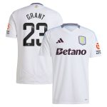 aston villa wsl away shirt 2024-25 with grant 23 printing Collection - Official Aston Villa Shirts & Jerseys