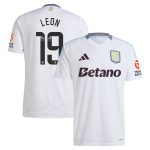 aston villa wsl away shirt 2024-25 with leon 19 printing Collection - Official Aston Villa Shirts & Jerseys