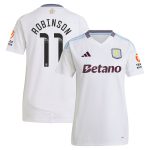 aston villa wsl away shirt 2024-25 – womens with robinson 11 printing Collection - Official Aston Villa Shirts & Jerseys