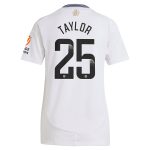 aston villa wsl away shirt 2024-25 – womens with taylor 25 printing Collection - Official Aston Villa Shirts & Jerseys